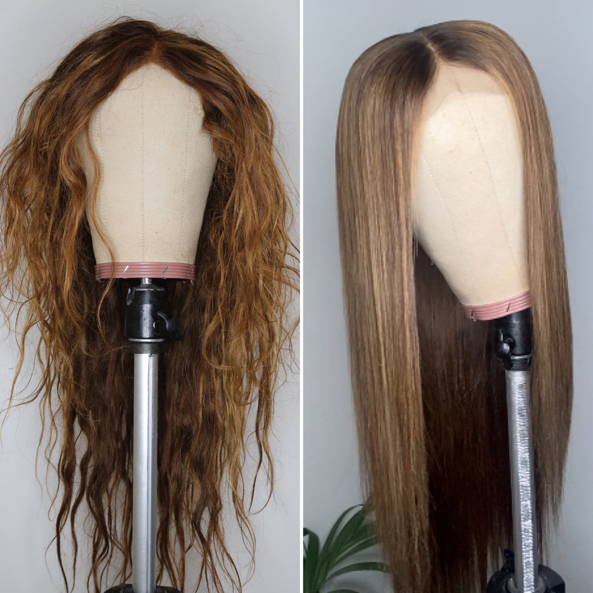 Lace Replacement + Colour + Treatment & Style - Wig Care Service