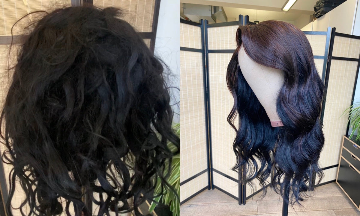 Wash, treatment & style - Wig Care Service